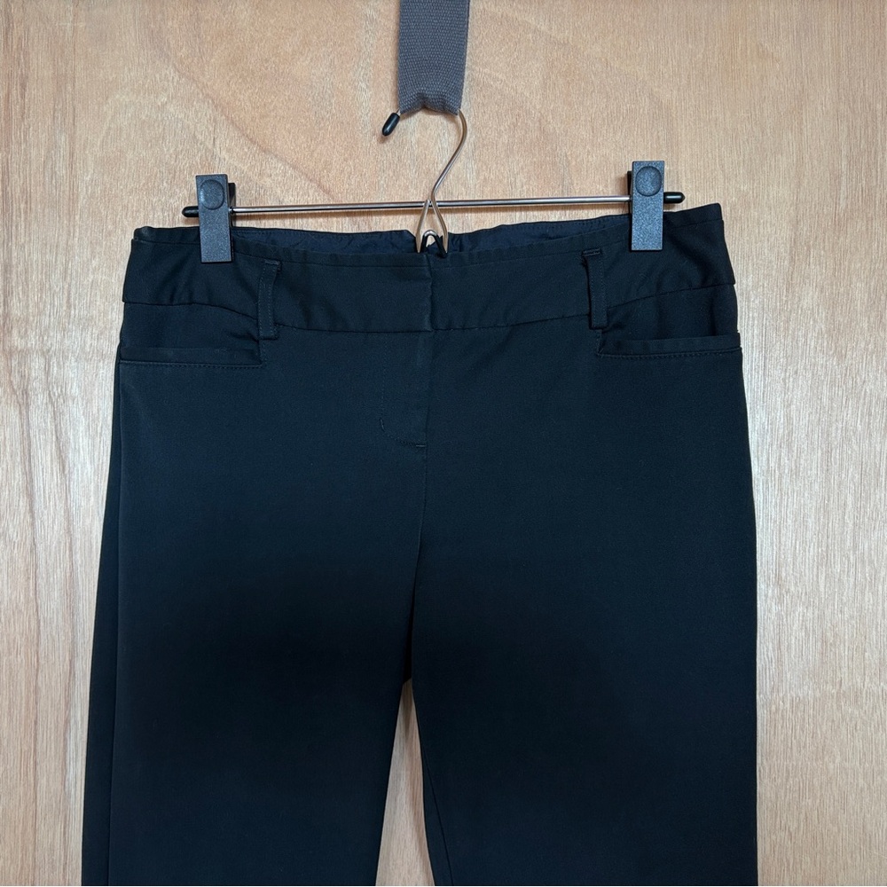 Express Black Columnist Low Rise Dress Pants 2R Office Career Corpcore - Picture 4 of 7